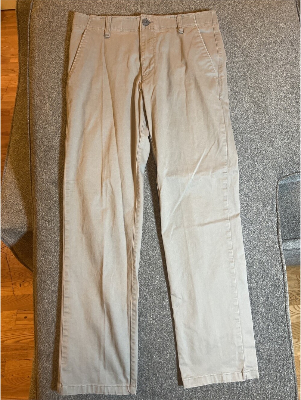LEE Extreme Comfort Straight Fit Waistband Khakis Pants Men's Sz 32 x 32